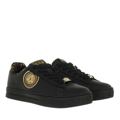 versace couture sneakers donna|versace black and white sneakers.